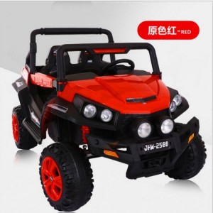 Children's electric car, four-wheel remote control car, four-wheel drive, seatable, baby, male and female, toy car, off-road, large