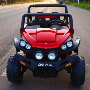 Children's electric car, four-wheel remote control car, four-wheel drive, seatable, baby, male and female, toy car, off-road, large