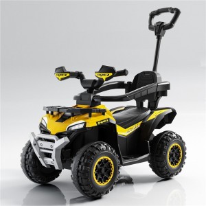 Plastic spinning car with putter riding toy is a gift for 2-4 year old small wheel size girls and boys