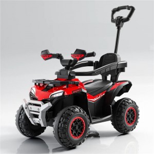 Plastic spinning car with putter riding toy is a gift for 2-4 year old small wheel size girls and boys