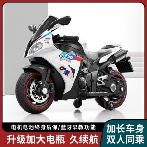 亲子儿童摩托车电动车可坐大人双男女孩4-6到15岁加大号遥控充电