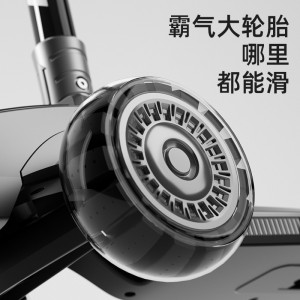 大童可滑行电动滑板车 儿童学生可发光滑板车减震一件折叠溜