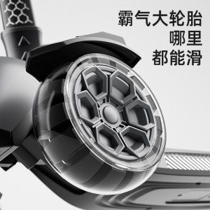 音乐灯光滑板车 一件折叠便携式中大童溜溜车 小孩新款踏板车