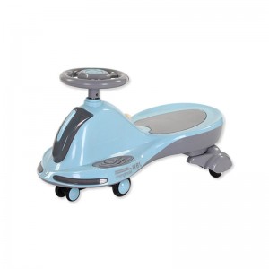 Color 360° rotating children's swing car, children's seesaw with music and light, children's toy car