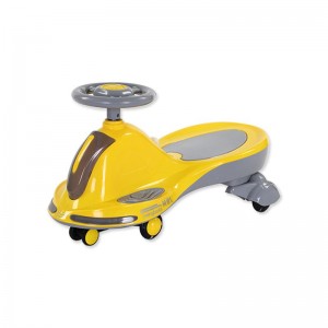 Color 360° rotating children's swing car, children's seesaw with music and light, children's toy car