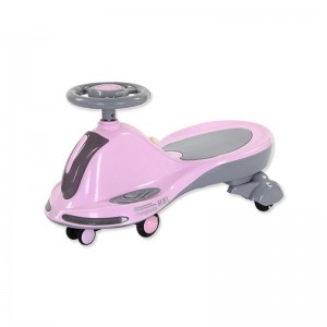 Color 360° rotating children's swing car, children's seesaw with music and light, children's toy car