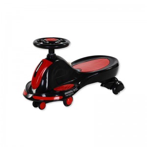 Color 360° rotating children's swing car, children's seesaw with music and light, children's toy car