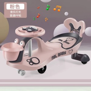 厂家儿童礼品扭扭车玩具摇摆车PP轮婴儿学步车摇摆踏板电池骑乘玩具儿童