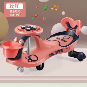 厂家儿童礼品扭扭车玩具摇摆车PP轮婴儿学步车摇摆踏板电池骑乘玩具儿童