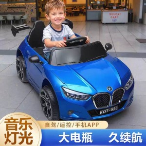 儿童电动汽车四轮玩具车儿童电动车四轮遥控汽车男女小孩童车宝宝玩具车可充电