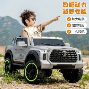 儿童电动车四轮越野车3-6-8岁男女宝宝儿童可坐可骑的电动玩具车