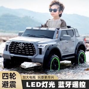 儿童电动车四轮越野车3-6-8岁男女宝宝儿童可坐可骑的电动玩具车