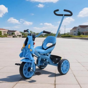 儿童三轮车脚踏车婴幼儿推车宝宝童车手推车小孩玩具车单车