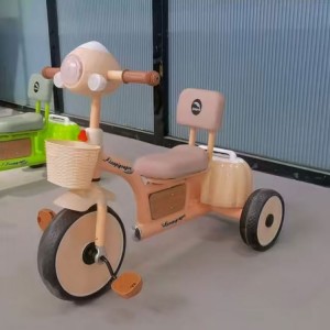 儿童三轮车脚踏车1到3岁以上遛娃神器推车宝宝脚蹬手推自行车
