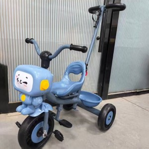 儿童三轮车脚踏车自行车脚蹬三轮单车童车推把儿童三轮车1-3岁