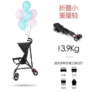 可坐可躺宝宝轻便折叠简易小儿童便携式伞车手推夏婴儿推车