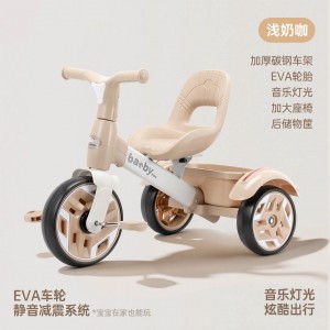 儿童三轮车宝宝婴儿手推车幼儿脚踏车小孩童车自行车现货