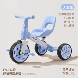 儿童三轮车宝宝婴儿手推车幼儿脚踏车小孩童车自行车现货