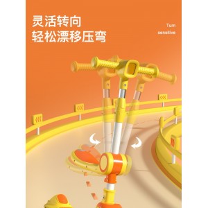 儿童滑板车三合一2-12岁滑板车可坐折叠儿童溜溜车男女宝宝滑滑行