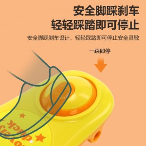 宝宝滑板车儿童1-2-3-6-8岁男女孩公主款可坐可骑滑三合一溜溜车