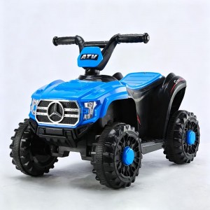 流行的儿童 ATV 车辆玩具单电机 6V4AH 可充电电池适合 3 至 8 岁男女通用