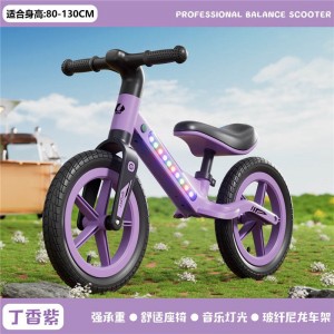 儿童减震平衡车1-6岁充气轮滑行滑步车小孩宝宝两轮无脚踏自行车
