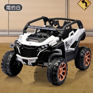 儿童电动车四驱越野车遥控汽车可坐大人1-9岁大号双人小孩玩具车