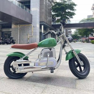 智能儿童玩具两轮摩托车 12寸大功率带声浪太子款电动摩托车