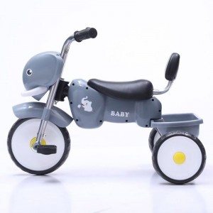 儿童三轮车脚踏车1-3-6-岁自行车婴幼儿推车宝宝玩具车带音乐