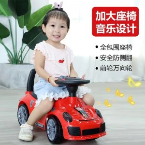 儿童滑行车1-3-5岁宝宝扭扭车助步四轮玩具车音乐可坐溜溜平衡车