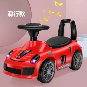 儿童滑行车1-3-5岁宝宝扭扭车助步四轮玩具车音乐可坐溜溜平衡车