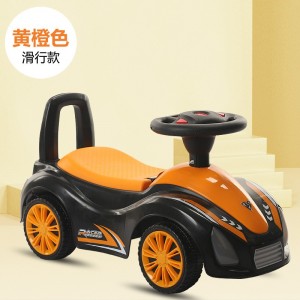 儿童滑行车1-3岁宝宝手推溜溜车四轮防侧翻扭扭车电动音乐