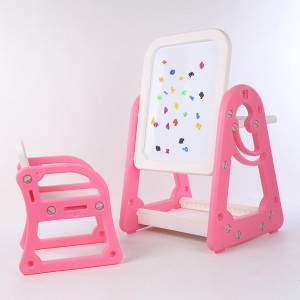 Children's indoor liftable drawing board table, baby home study table and chair, boy, girl, mother and child gift, gift table and chair