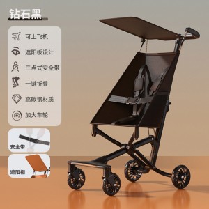 新品婴儿车四轮便携可折叠可坐可躺儿童宝宝登机轻便旅行手推车