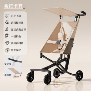 新品婴儿车四轮便携可折叠可坐可躺儿童宝宝登机轻便旅行手推车