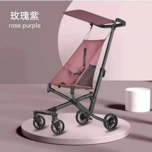 新品婴儿车四轮便携可折叠可坐可躺儿童宝宝登机轻便旅行手推车