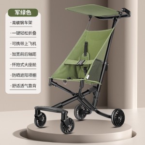 新品婴儿车四轮便携可折叠可坐可躺儿童宝宝登机轻便旅行手推车