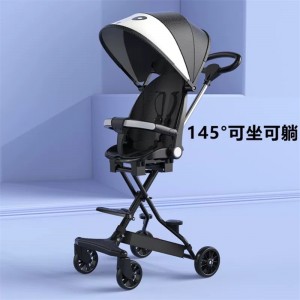 宝宝推车1一3岁婴儿车轻便推车婴儿小车可坐可躺溜娃神器减震小巧
