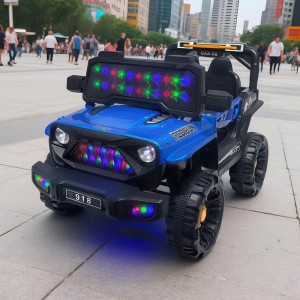 儿童电动车四轮电动汽车带遥控宝宝四轮越野车可坐人小孩玩具童车