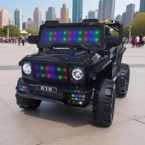 Big G children's electric car, four-wheel drive off-road vehicle, large remote control toy, can seat people, rechargeable stroller, off-road model