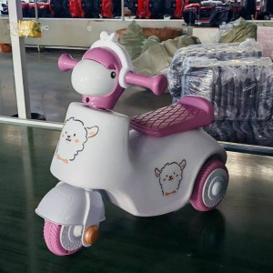儿童羊驼滑行车木兰扭扭车1-5岁宝宝玩具车音乐灯光平衡车三轮车