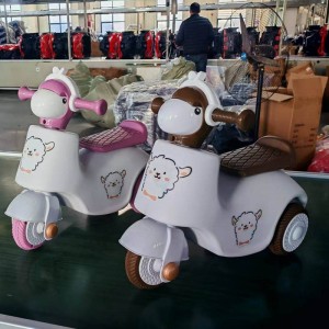 儿童羊驼滑行车木兰扭扭车1-5岁宝宝玩具车音乐灯光平衡车三轮车