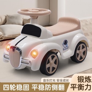 儿童平衡车1-3岁宝宝滑行无脚踏小孩滑步四轮幼儿学步溜溜车