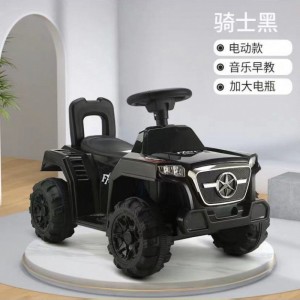 Children's electric car, four-wheel car, rechargeable remote control scooter, children, men, can sit, baby girls, toy cars