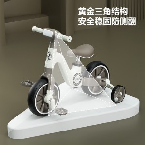 儿童平衡车1-3岁宝宝生日礼物多种功能二合一脚踏溜溜车童车