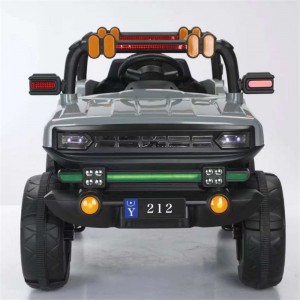 电动四轮遥控塑料玩具车带音乐功能越野车电池供电12V7AH