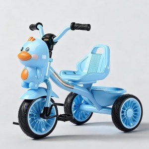 Standard children's tricycle baby walker tricycle cartoon model with music flash 2-4 years