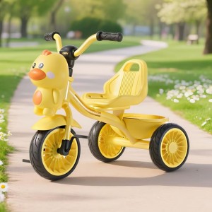 Standard children's tricycle baby walker tricycle cartoon model with music flash 2-4 years