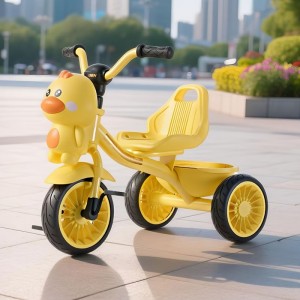Standard children's tricycle baby walker tricycle cartoon model with music flash 2-4 years