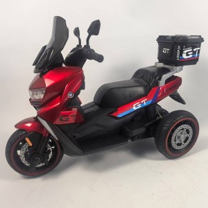 12V电动电池摩托车 适合4-8岁儿童骑行三轮摩托车 三轮玩具摩托车